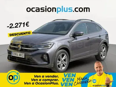 Usado VW Taigo R-line 150 CV (110 kW) 2023 Gris / plata SUV