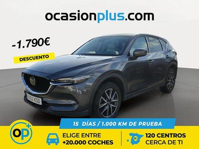 Usado Mazda CX-5 Sky 194 CV (142 kW) 2018 Gris SUV