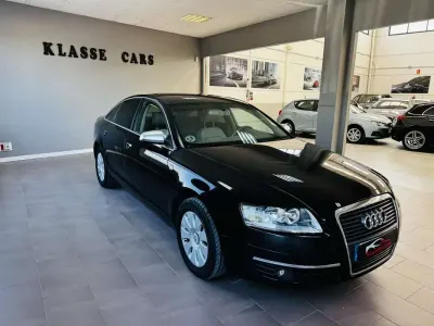 Usado Audi A6 Business 140 CV (102 kW) 2006 Negro Berlina