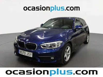 Usado BMW 116 109 CV (80 kW) 2016 Azul Utilitario