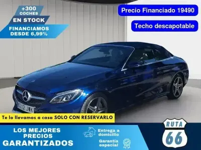 Usado Mercedes C250 204 CV (150 kW) 2017 Azul Berlina