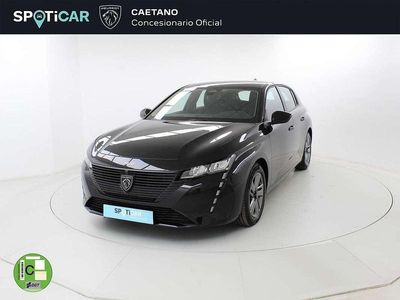 Usado Peugeot 308 Active 131 CV (96 kW) 2022 Negro Berlina