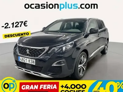Usado Peugeot 5008 GT-line 131 CV (96 kW) 2018 Negro SUV