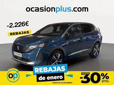 Azul Usado 2024 Peugeot 3008 Allure SUV | 18.490 € (Precio justo)