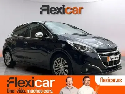 Begagnad Peugeot 208 Allure 110 HK (80 kW) 2017 Blå Halvkombi