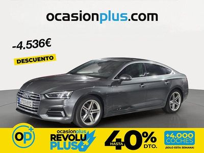 Usado Audi A5 Sport 190 CV (139 kW) 2019 Gris Berlina