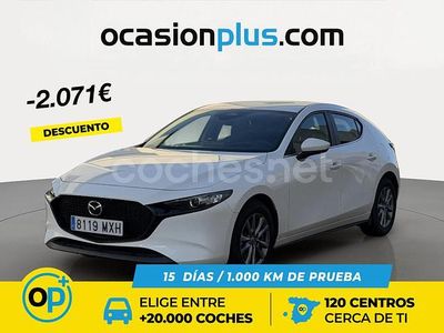 Blanco Usado 2024 Mazda 3 Prime-Line Berlina | 22.790 € (Precio justo)