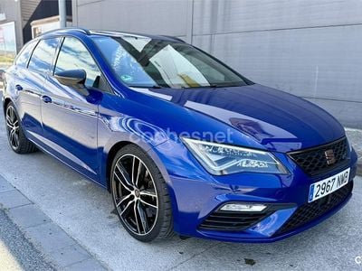 Usado Seat Leon ST CUPRA 300 CV (220 kW) 2019 Azul Familiar