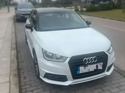 Usado Audi A1 Ambiente 95 CV (69 kW) 2016 Blanco Utilitario