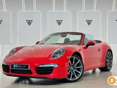 Usado Porsche 991 349 CV (256 kW) 2012 Rojo Descapotable