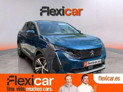Usado Peugeot 3008 Active 131 CV (96 kW) 2021 Azul SUV