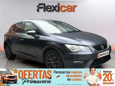 Usado Seat Leon Style 130 CV (95 kW) 2020 Gris Familiar