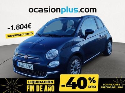 Azul Usado 2022 Fiat 500 Dolcevita Descapotable | 11.290 € (Precio justo)