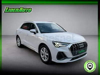 Käytetty Audi Q3 S-Line 190 HP (139 kW) 2019 Valkoinen Katumaasturi