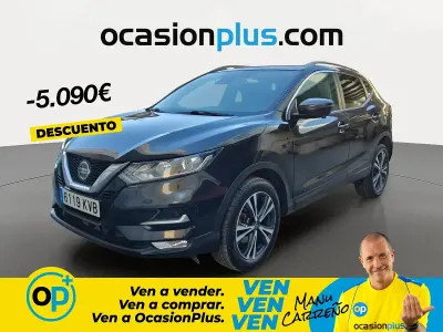 Usado Nissan Qashqai N-Connecta 140 CV (102 kW) 2019 Negro SUV