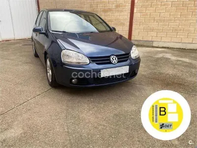 Usado VW Golf V Sportline 105 CV (77 kW) 2007 Azul Berlina
