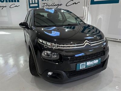 Usado Citroën C3 Feel 82 CV (60 kW) 2019 Negro Utilitario