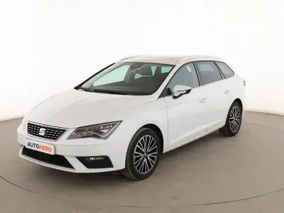 Usado Seat Leon XCELLENCE 150 CV (110 kW) 2018 Blanco Familiar