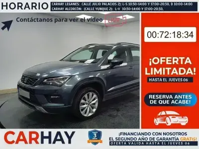 Usado Seat Ateca Style 116 CV (85 kW) 2019 Gris SUV