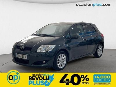 Usado Toyota Auris Sol 126 CV (92 kW) 2009 Verde Utilitario