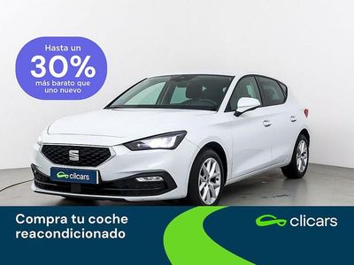 Usado Seat Leon Style 115 CV (84 kW) 2021 Blanco Berlina