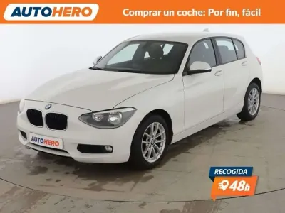 Käytetty BMW 116 Sport Line 116 HP (85 kW) 2015 Valkoinen Viistoperä