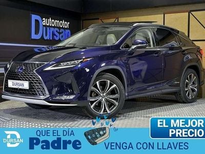 Usado Lexus RX450h Executive Line 317 CV (233 kW) 2020 Azul SUV