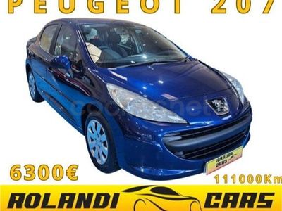 Usado Peugeot 207 75 CV (55 kW) 2009 Azul Berlina