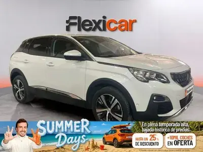 Usado Peugeot 3008 Allure 130 CV (95 kW) 2017 Azul SUV