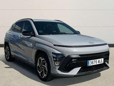 Usado Hyundai Kona N Line 141 CV (103 kW) 2023 Gris SUV