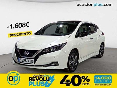 Usado Nissan Leaf Tekna 110 kW (150 CV) 2019 Blanco Utilitario