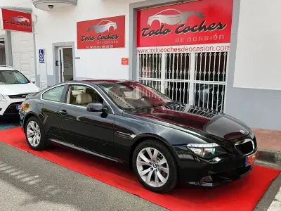 Usado BMW 630 272 CV (200 kW) 2008 Negro Coupe