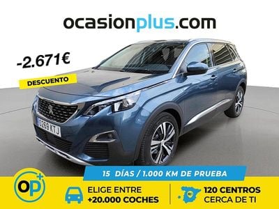 Usado Peugeot 5008 Allure 130 CV (95 kW) 2019 Azul Recogida