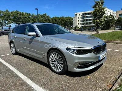 Usado BMW 520 Luxury Line 190 CV (139 kW) 2018 Gris / plata Familiar