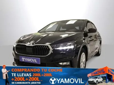 Usado Skoda Fabia Ambition 110 CV (80 kW) 2023 Negro Utilitario