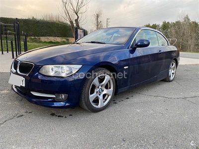 Usado BMW 320 Cabriolet 184 CV (135 kW) 2012 Azul Descapotable