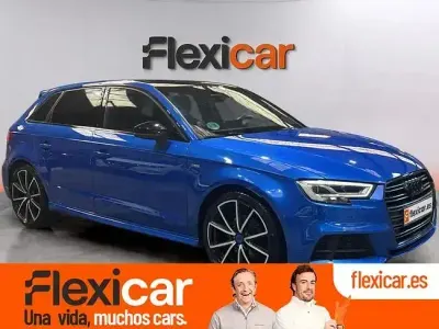 Usado Audi A3 150 CV (110 kW) 2018 Azul Berlina