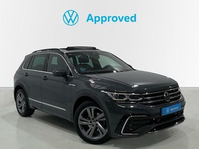 Usado VW Tiguan R-line 150 CV (110 kW) 2021 Gris SUV