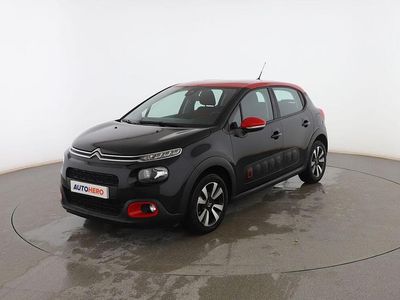 Usado Citroën C3 Feel 110 CV (80 kW) 2019 Negro Berlina