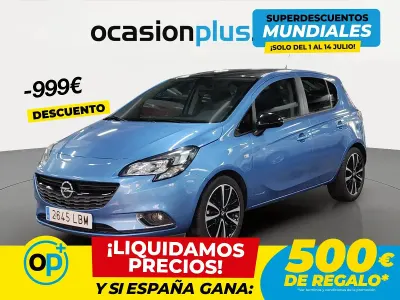 Usado Opel Corsa Design Edition 90 CV (66 kW) 2019 Azul Utilitario