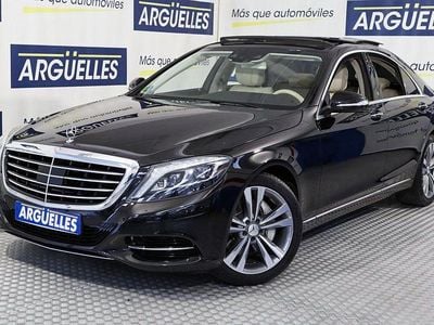 Usado Mercedes S400 333 CV (244 kW) 2014 Negro Berlina