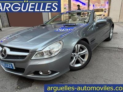 Usado Mercedes SL350 315 CV (231 kW) 2009 Gris / plata Descapotable
