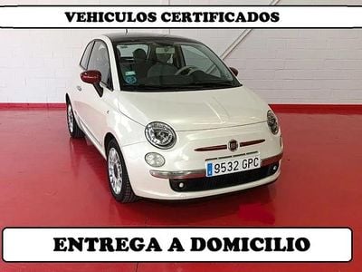 Usado Fiat 500 Sport 101 CV (74 kW) 2009 Beige Descapotable