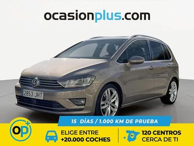 Usado VW Golf Sportsvan Sport 150 CV (110 kW) 2015 Amarillo Monovolumen