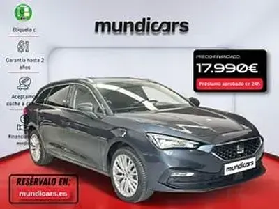 Usado Seat Leon ST XCELLENCE 151 CV (111 kW) 2020 Negro Familiar