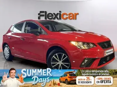 Usado Seat Ibiza Reference 95 CV (69 kW) 2021 Rojo Utilitario