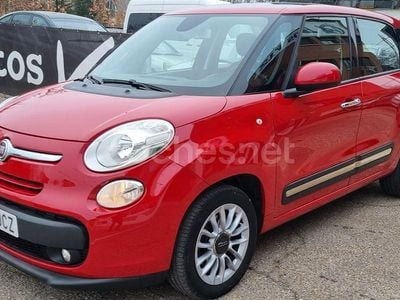 Usado Fiat 500L Lounge 85 CV (62 kW) 2015 Rojo Monovolumen