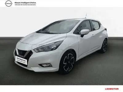 Usado Nissan Micra Acenta 92 CV (67 kW) 2021 Blanco Utilitario