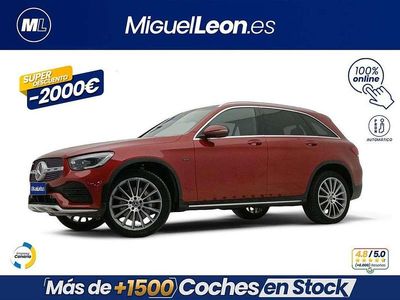Rojo Usado 2021 Mercedes GLC300e SUV | 35.985 €