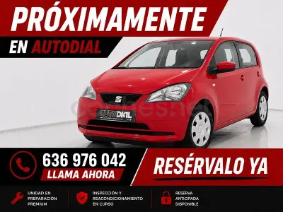 Usado Seat Mii Style 60 CV (44 kW) 2015 Rojo Utilitario